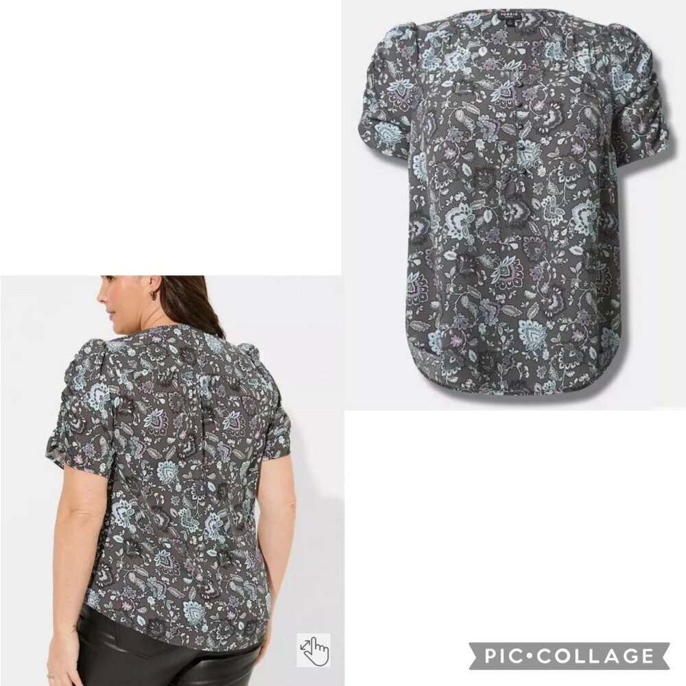 Torrid Size 5 Harper Blouses (bundle of 2) - Picture 4 of 7
